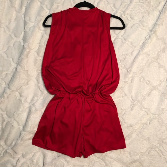 Rachel Roy red romper - Picture 2 of 4